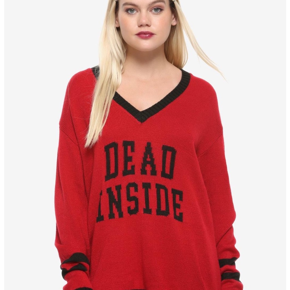 ISO of Hot Topic Dead Inside Sweater